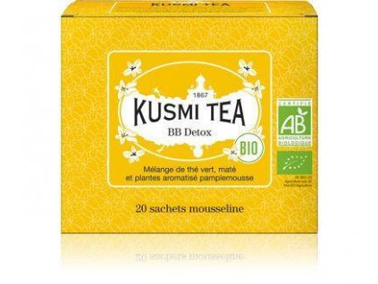 16320 bb detox bio zeleny caj 20 vrecusok kusmi tea