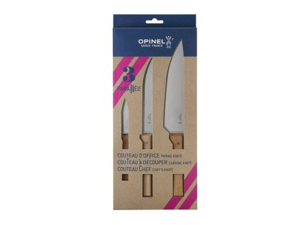 Súprava nožov, 3 ks Parallele Opinel