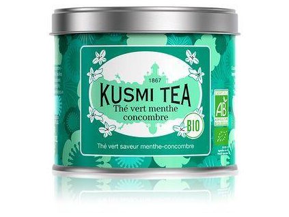 17100 cucumber mint bio zeleny caj 100 g kusmi
