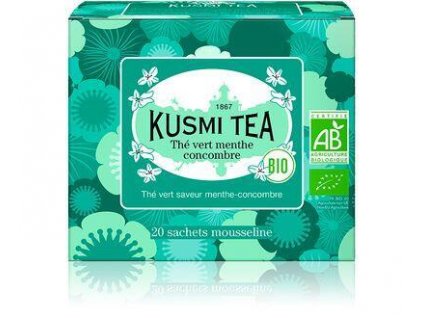 17103 cucumber mint bio zeleny caj 20 vrecusok kusmi
