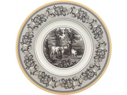 1902 tanier na chlieb maslo 16 cm audun ferme