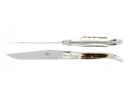 Steakový nožík 23,5 cm, parohy Forge de Laguiole