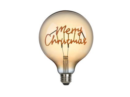 LED filamentová žiarovka, Merry Christmas Sompex