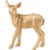 8796 dekoracia zlate jelenca 12 cm winter collage acc