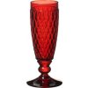 999 cerveny pohar na sampanske boston coloured