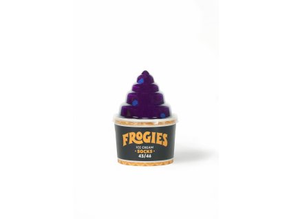 Ponožky Frogies Zmrzlina Fialová