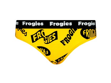 Dámské kalhotky Frogies žluté