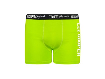 Pánské boxerky Lee Cooper tučné logo Zelená