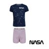 Set NASA - modré tričko a fialové kraťasy