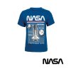 Tričko s krátkým rukávem NASA - modrá