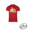 Pánské tričko The Simpsons - červená