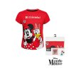 Tričko s krátkým rukávem Mickey & Minnie - červená