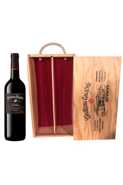 Dárková sada dvě láhve Eugénie Tradition Chateau Eugénie 2020, 0,75l