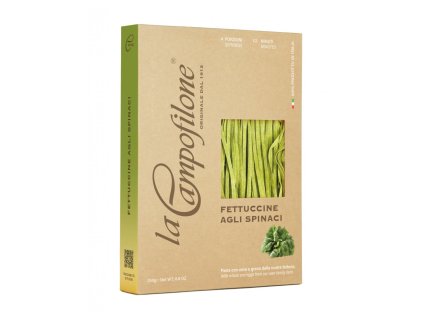 la campofilone pasta fettuccine with spinach 250g