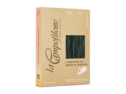 la campofilone pasta fettuccine with squid ink 250g