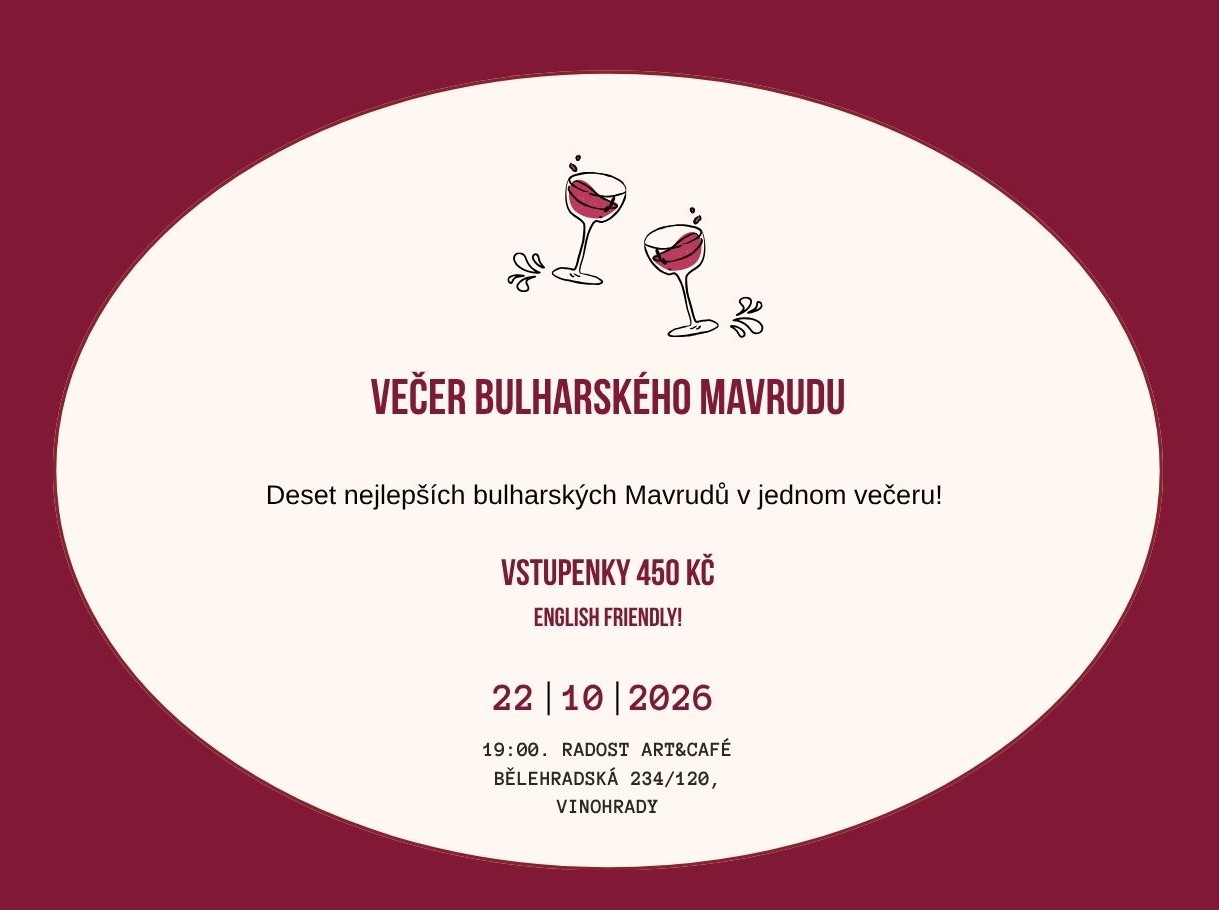 Večer Bulharského Mavrudu
