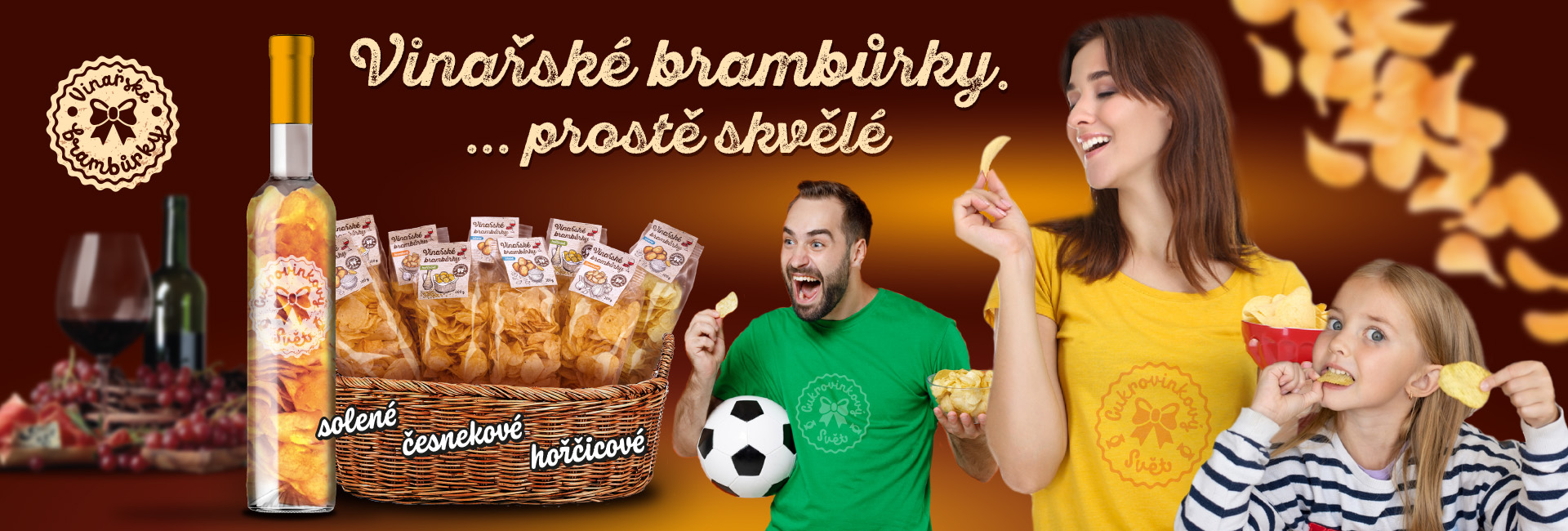 Vinařské brambůrky