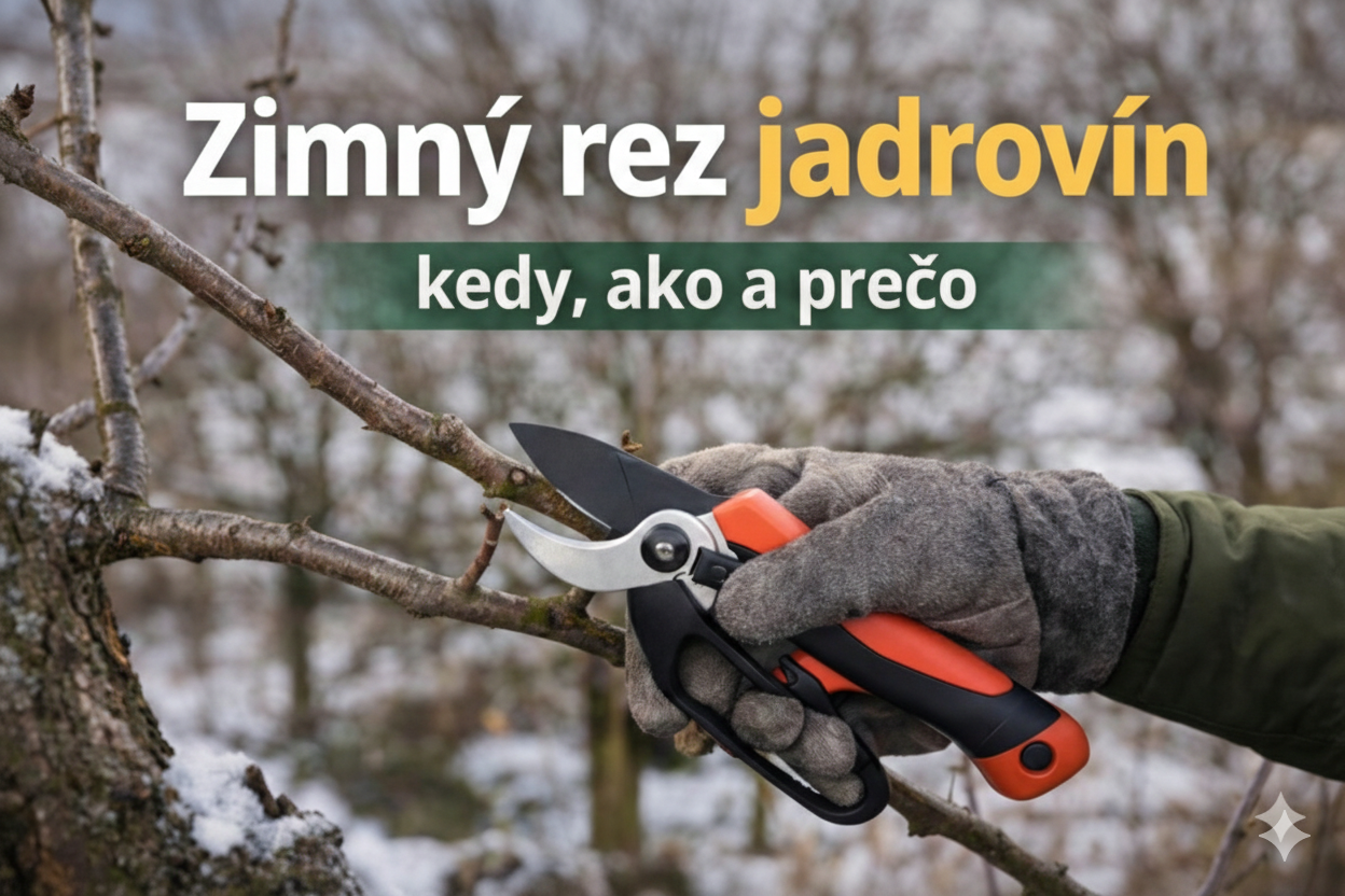 Zimný rez jabloní a hrušiek: Kedy a ako správne rezať?