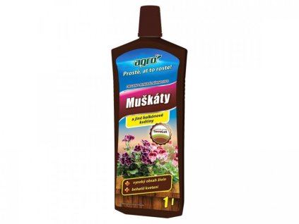 Agro OM kvapalné hnojivo muškáty 1 l