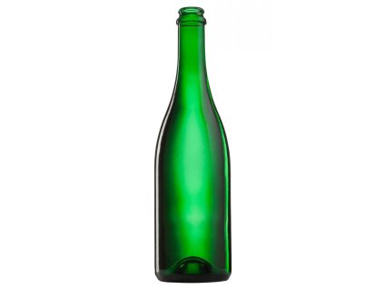Fľaša 0,7 l sektová (korok) - oliva