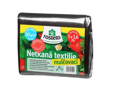 Netkaná textilie černá 3,2 x 5 m