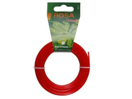Struna do kosačky 2,4 mm x 15 m hviezda