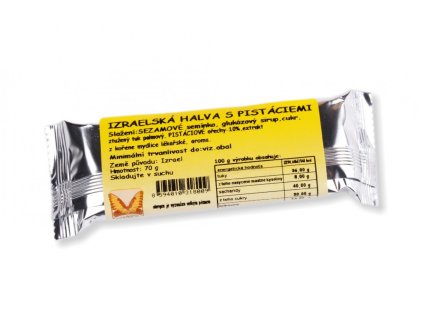 Chalva seznamová Izrael pistáciová 70 g