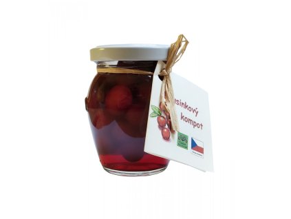 Brusnicový kompót 140 ml