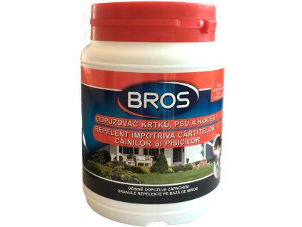 Bros odpudzovač krtkov, psov a mačiek 450 ml