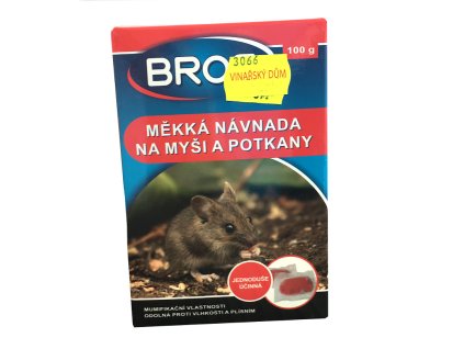 Mäkká návnada na myši a potkany