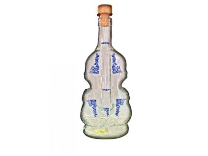 Fľaša husle s potlačou 0,5 l
