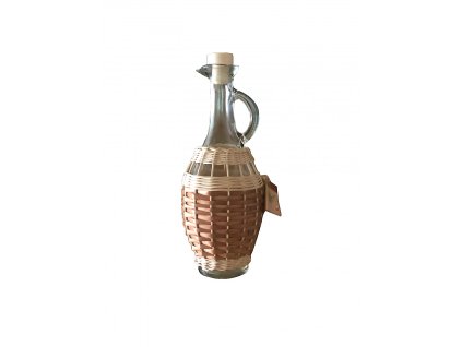 Demižón 0,5 l prírodné opletenie