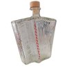 Sklenená fľaša harmonika 0,5 l