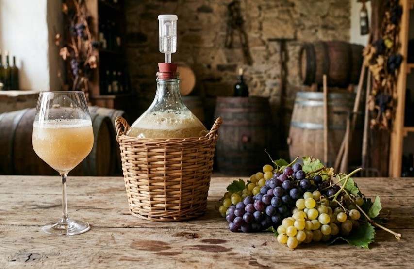 Burčák: jak vzniká, kolik má alkoholu a jak si ho udělat doma