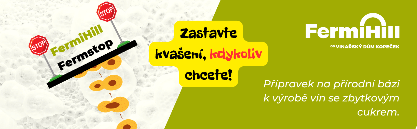 FermiHill Fermstop - zastavte kvašení kdykoliv chcete