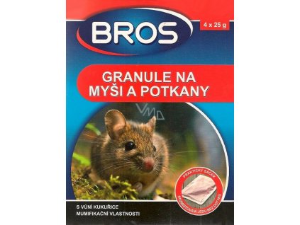 Granule na myši a potkany 140g