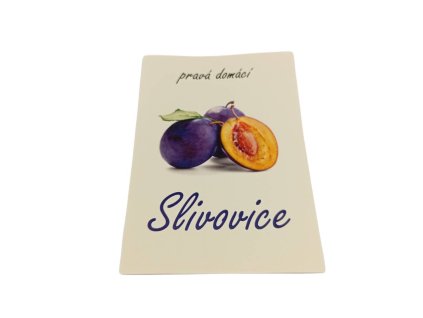 Etiketa samolepící Slivovice