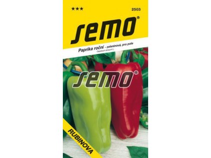 Paprika zel. sladká - Rubinova pole 0,5g