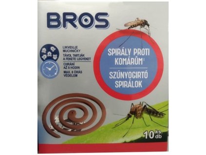 Bros - spirály proti lét. hmyzu 10 ks