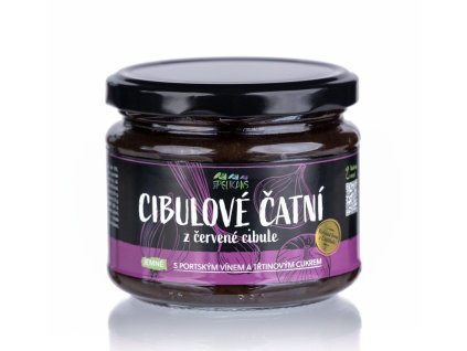Čatní z červené cibule 250 g, jemné