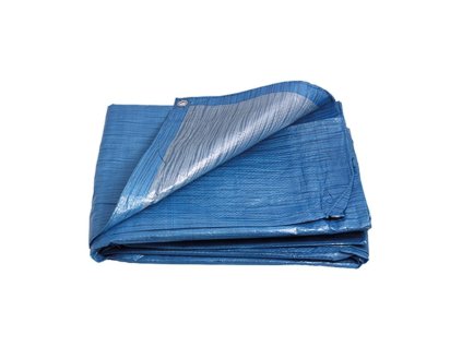 720568 Plachta zakryvaci STANDARD 4 x 5 m 70 g m modro stribrna ENPRO 0z