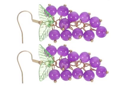 Screenshot 2025 06 06 at 10 26 27 Grape Bunch Earrings Gold Plated Hoops Ornaments Decorative Studs Creative Pendants Universal Man AliExpress