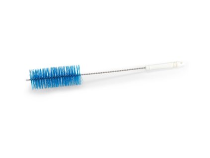 Kartáč na trubky/láhve průměr 6 cm modrý 50 cm