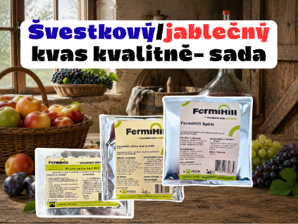 Švestkový jablečný kvas kvalitně sada