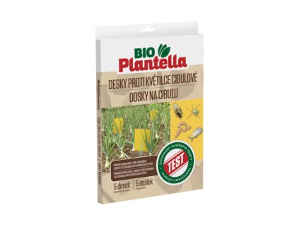 Bio Plantella Žluté lepové desky proti květilce cibulové