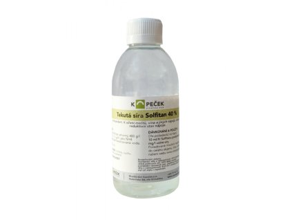 Tekutá síra Solfitan 40 % 250 g