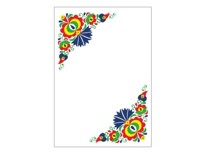 Etiketa univerzální - Slovácká 8 ks