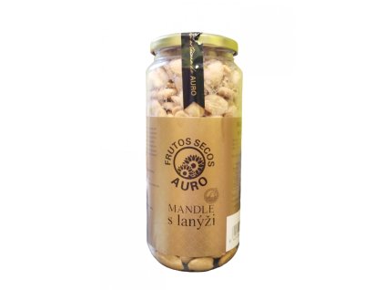 Mandle pražené solené 440 g, lanýž