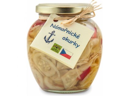 Námořnické okurky 370 ml