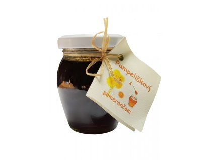 Pampeliškový sirup s pomerančem